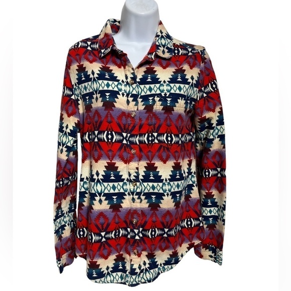 BDG Tops - BDG button down flannel shirt size medium